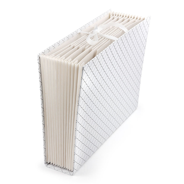 Оптовая индивидуальная логотип с 13 карманами Расширение A4 File File Palper Poperboard Organizer Сумка организатора для офиса и школьных канцелярских товаров