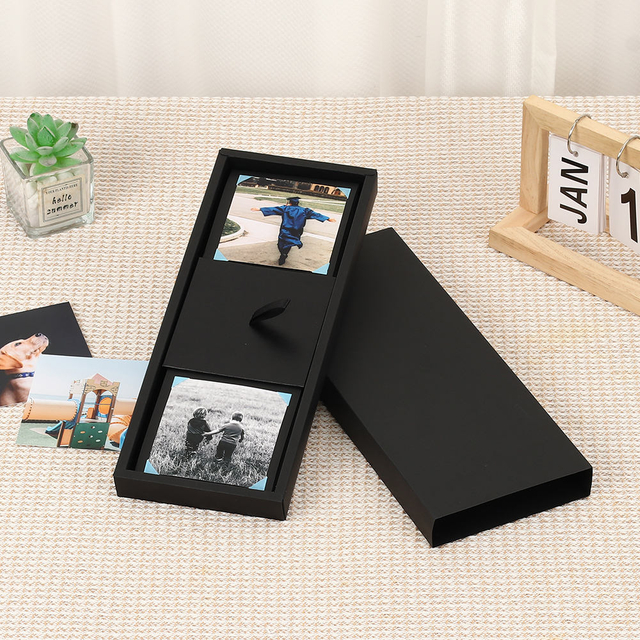 OEM Оптовая высококачественная фотоальбома с жестким картонным фотоальбомом на заказ