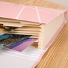 Пользовательский логотип A4 Size Cardboard Organizer Расширение папки файлов эффективная подача канцелярских товаров Оптовая фабрика