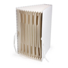 Пользовательский логотип A4 Size File Paperboard File File File Palling Poader Сумка организатора документов для кармана офисных школьных канцелярских товаров карман