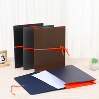 OEM Custom Logo Document Organizer A4 Size Office & School Catchitemery с покрытием ткани и закрытием ленты для управления файлами