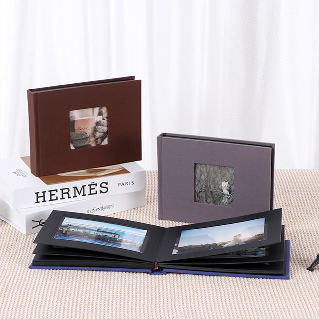 Пользовательский логотип красочный тканевый льняный крышка ткани для свадебных детских семейных фото DIY Slip-In Photo Photo Pleac