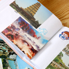 Красочная печать высококачественная фотоальбоя в твердом переплете.