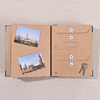 OEM Custom Logo Logo Cover Cover Kraft Paper Organizer Document Organizer на случай, если я не буду отсутствовать в папке с экстренным связующим переплетением.
