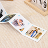 Оптовая индивидуальная логотип Kraft Paper складной аккордеон фотоальбом лента лента для памяти узел