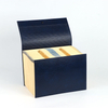 OEM 24 кармана расширяющаяся папка файлов A4 Настраиваемая PU Cover Cover Cover Hard Cardboard Buncee Closure Cremyclable School Paper
