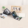 Оптовая индивидуальная логотип Polaroid складной аккордеон фотоальбом красочный картон для выпускного дня рождения детские семейные воспоминания