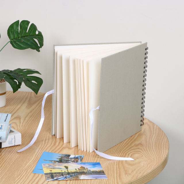 Пользовательский логотип Оптовые OEM DIY Paper Scrap Photo Album для детской фотомограммы для детских ремесел для хранения памяти