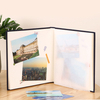 DIY Custom Logo Photo Almber Perfect Binding 4x6 и 6x4 Твердое покрытие с тканевым материалом стеклянная бумага для свадебной детской школы
