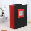 Подпись книга Складная логотип Custom Красочный DIY Фотоальбом бизнес-активность День рождения свадьба выпускной снек с печатью Boyili
