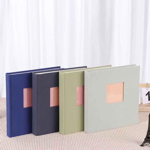 Оптовая настройка DIY 6x4 Slip-in Front Window Clate Clate Lensen Craful Wedding Baby Family Photo Book