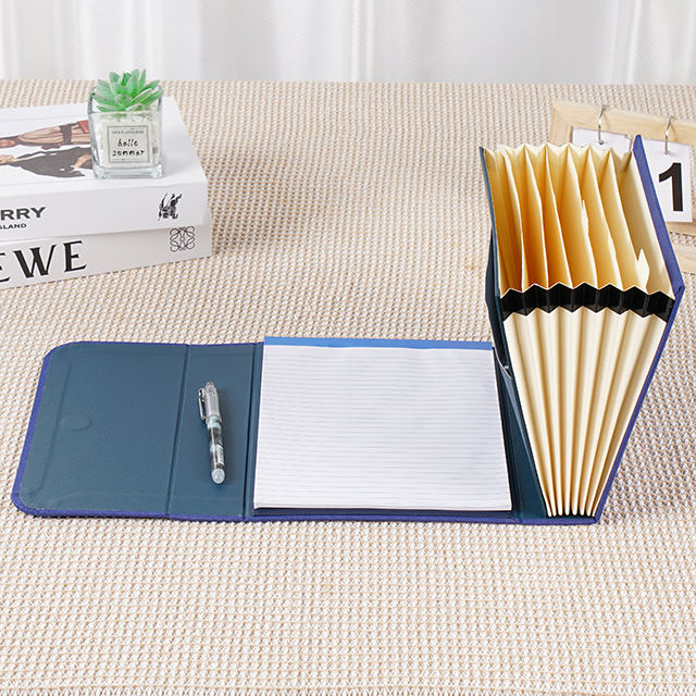 A5 Size Accortion Paller Polder Office School Stactory, изготовленные из ноутбука бумаги для ежедневного использования папки с файлами