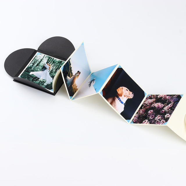 Пользовательский логотип Оптовая рука вытянута по Polaroid Slip-In Focting Photo Almab из бумаги для выпускного дня рождения Baby Family Event