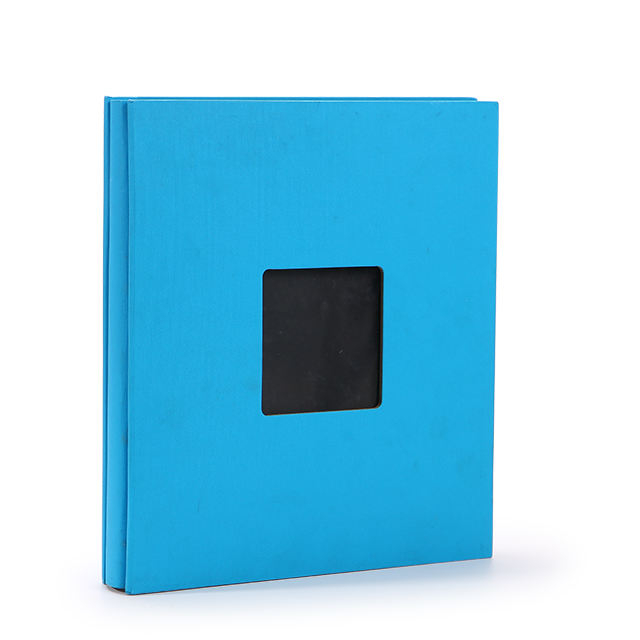 Красочный фотоальбом в твердом переплете с 500 карманным дизайном окна для свадебных детских фото DIY Slip-In Custom Printing Printing