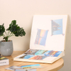 DIY Perfect Bound Paper Photo -Photo Set Кожаная и стеклянная бумага для свадьбы и ребенка с настраиваемой печатью логотипа