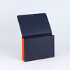 OEM Custom Logo Document Organizer A4 Size Office & School Catchitemery с покрытием ткани и закрытием ленты для управления файлами