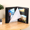 Пользовательский оптовый OEM 4x6 Фотоальбовая обложка жесткая ткань DIY передний витринный материал для свадебной малышки. Семья