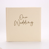 Заводская индивидуальная обложка DIY Paper Swedd Photo Album Идеально связан с кожаной и стеклянной бумагой для сейфа для хранения