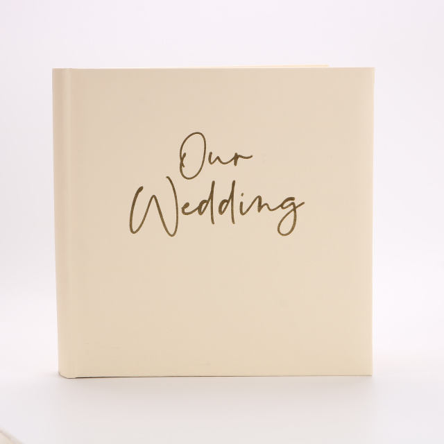 PU Кожаная и стеклянная бумага DIY идеально подходит для бумажного фотоальбома для свадьбы и ребенка с настраиваемой печатью логотипа