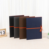 OEM Custom Logo Document Organizer A4 Size Office & School Catchitemery с покрытием ткани и закрытием ленты для управления файлами