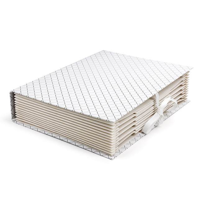 Оптовая индивидуальная логотип с 13 карманами Расширение A4 File File Palper Poperboard Organizer Сумка организатора для офиса и школьных канцелярских товаров