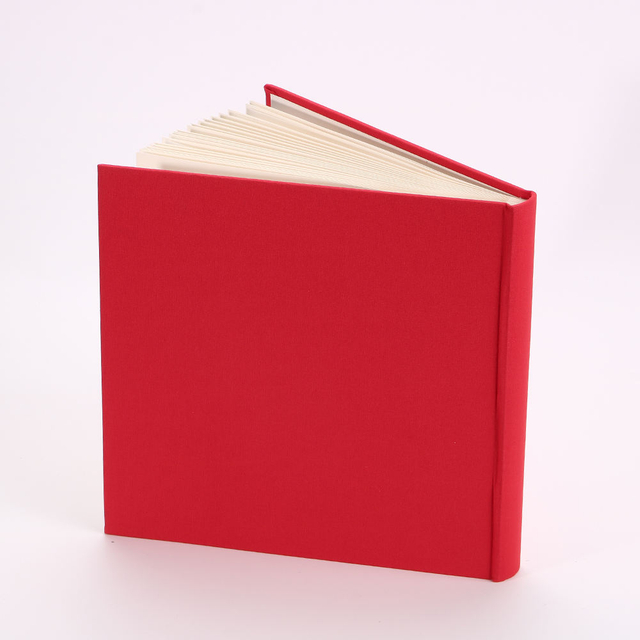 Пользовательский логотип фотоальбом с твердой ткани материал стеклян