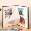 4x6 и 6x4 Size Custom Logo Logo Photo -Scover Фото альбом ткани материал стеклян
