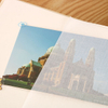 DIY Perfect Bound Paper Photo -Photo Set Кожаная и стеклянная бумага для свадьбы и ребенка с настраиваемой печатью логотипа