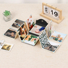 Оптовая OEM Custom Logo Logo Polaroid Slip-in Hard Cardboard Photo Book Cloth