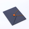 Оптовые OEM -стильные картонные папки картонных папок A4 Дуплекс с упругим закрытием.