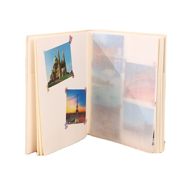 PU Кожаная и стеклянная бумага DIY идеально подходит для бумажного фотоальбома для свадьбы и ребенка с настраиваемой печатью логотипа