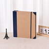 OEM Custom Logo Logo Cover Cover Kraft Paper Organizer Document Organizer на случай, если я не буду отсутствовать в папке с экстренным связующим переплетением.