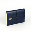 Оптовая OEM 24 кармана расширяющаяся папка файлов A4 Size Cover Pu Cover Copp