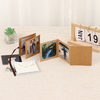 Пользовательский логотип Оптовая книга Kraft Paper лента, узел складной аккордеон фотоальболь для память
