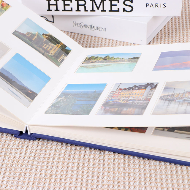 Высококачественные Diy Cloth Lensen Fabric 6x4 Slip on Front Winde Разноцветное свадебное детское семейное фотоальболизм замыкание