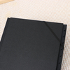 Пользовательский A4 Size Hard Cardboard Office School Hotel Catchery Cover Pu Расширение Файл -Сумка Организатор книги для бумаги для бумажного файла