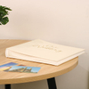 DIY Perfect Bound Paper Photo -Almag для свадьбы и ребенка с кожаной кожей и стеклянной бумажной печать