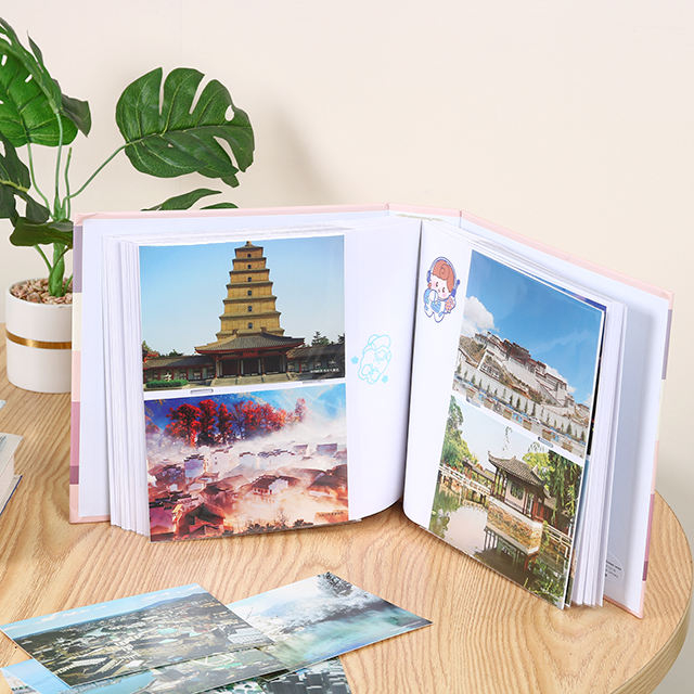 Высококачественная красочная печатная печать в твердом переплете фотоальболь