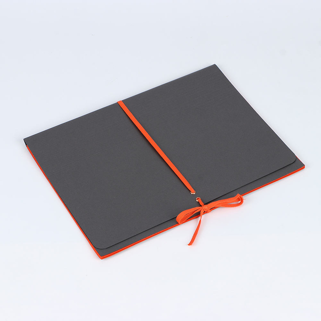 Пользовательский логотип OEM Document Organizer A4 Size Office & School Catchate Office с покрытием ткани и закрытием ленты для организатора документов Организатор